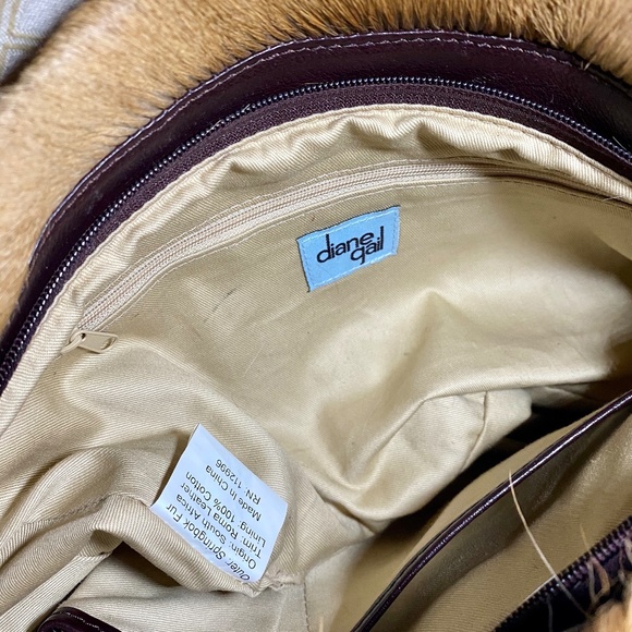 Authentic Diane Gail Springbok Fur Handbag - Picture 4 of 6